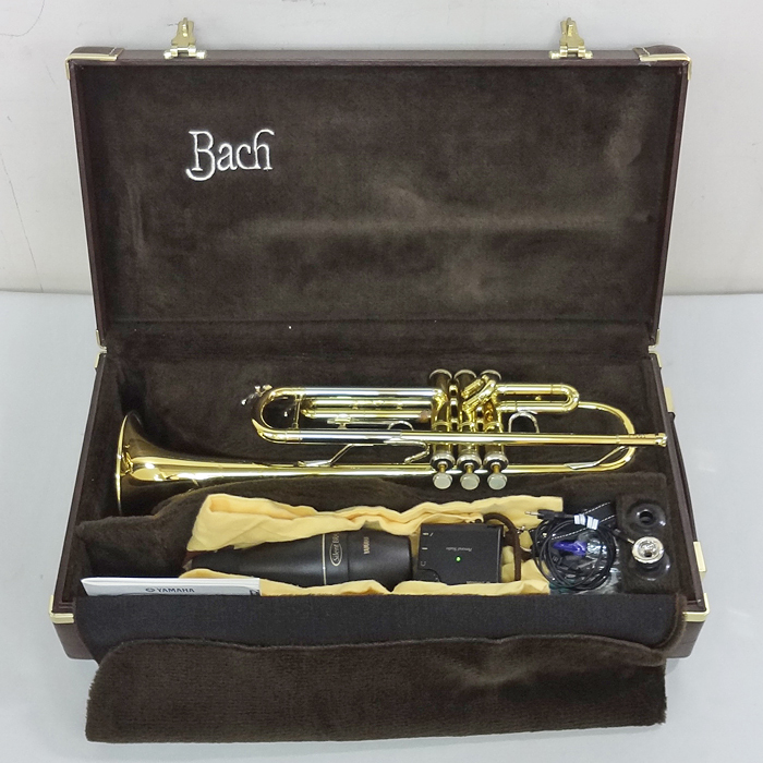 Vincent Bach【TR200】ヴィンセント バック トランペット YAMAHA サイレントブラス付き 中古品