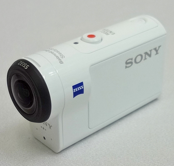 SONY【HDR-AS300R】ソニー HDビデオカメラレコーダー アクションカム ライブビューリモコンキット AKA-MCP1、VCT-BPM1付 中古品