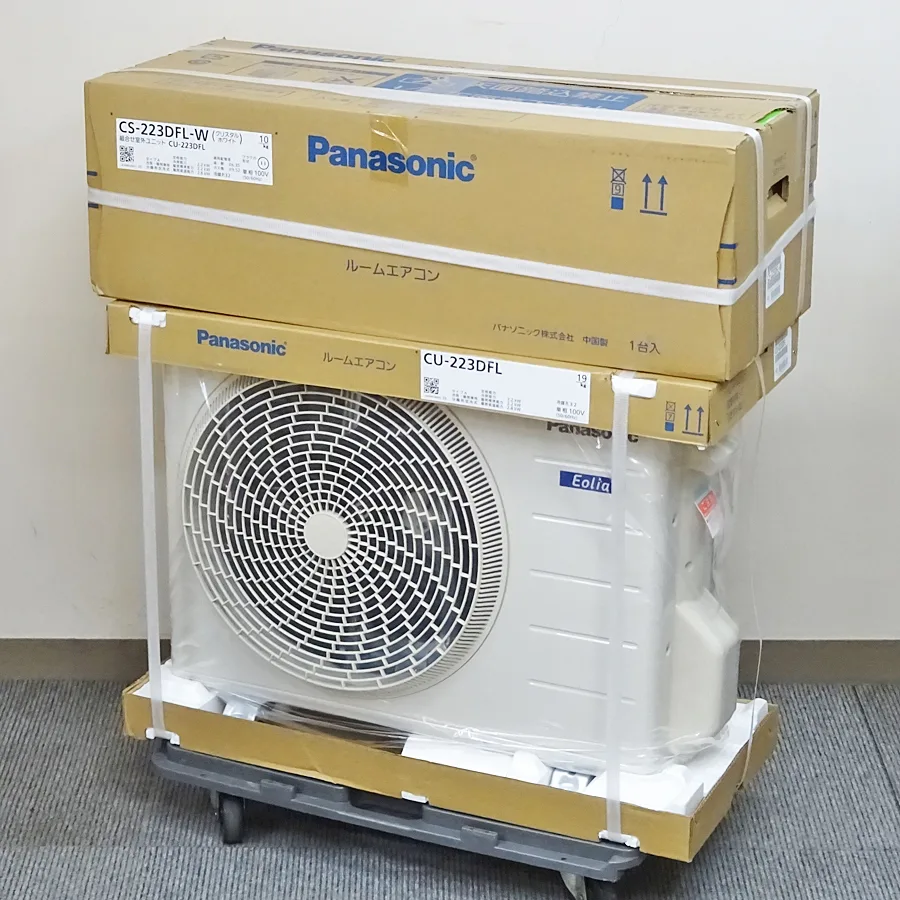 Panasonic【CS-223DFL】パナソニック ルームエアコン おもに6畳用 新品