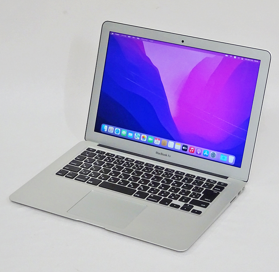 Apple【MMGG2J/A】MacBook Air 13インチ Early2015 Monterey/Core i5 1.6GHz/8GB/256GB