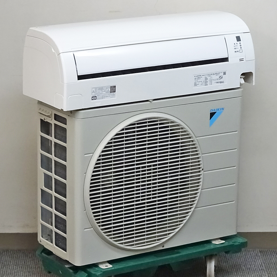 DAIKIN【S22WTES-W】ダイキン ルームエアコン 2.2kW おもに6畳用 R32冷媒 2020年製 中古品