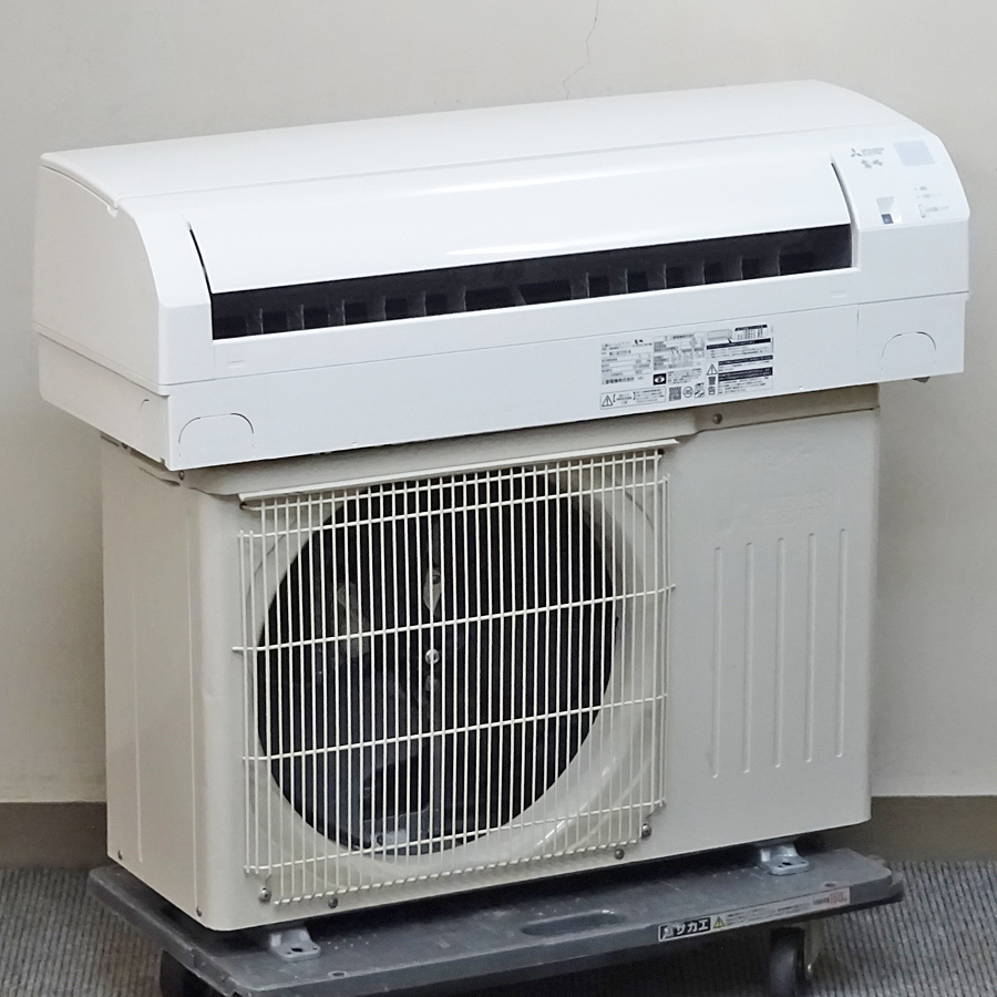 MITSUBISHI【MSZ-GE2220】三菱電機 霧ヶ峰 フロアアイ 冷房ハイブリッド ルームエアコン 2.2kW おもに6畳用 2020年製 中古品