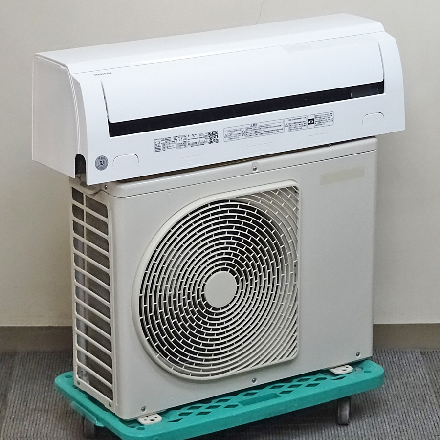 TOSHIBA【RAS-J221PBK】東芝 大清快 プラズマ空清 マジック洗浄熱交換器 プレミアムクリーン 無線LAN内蔵 エアコン おもに6畳用 2022年製