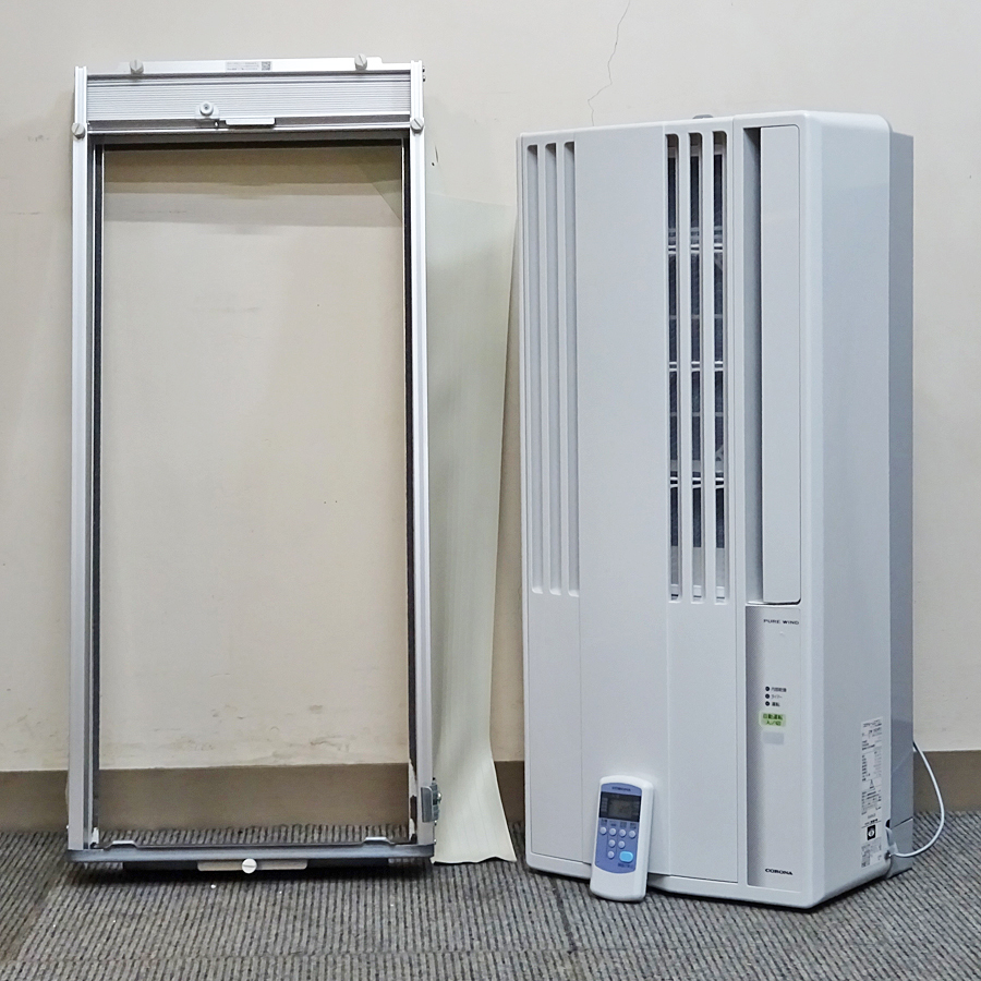 CORONA【CW-1624R】コロナ 窓用エアコン 冷房専用タイプ ウインドウエアコン 木造4畳、鉄筋6畳 2024年製