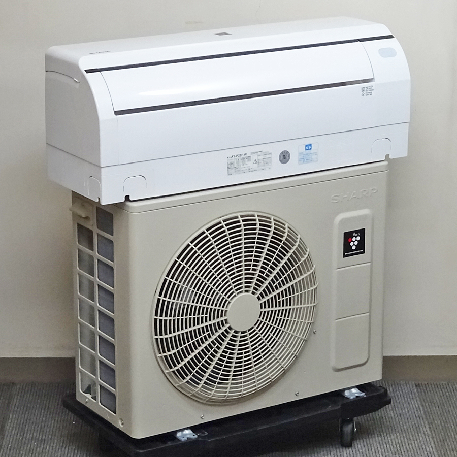 SHARP【AY-P22F】シャープ プラズマクラスター25000 フィルター自動掃除 無線LAN内蔵 ルームエアコン おもに6畳用 2023年製