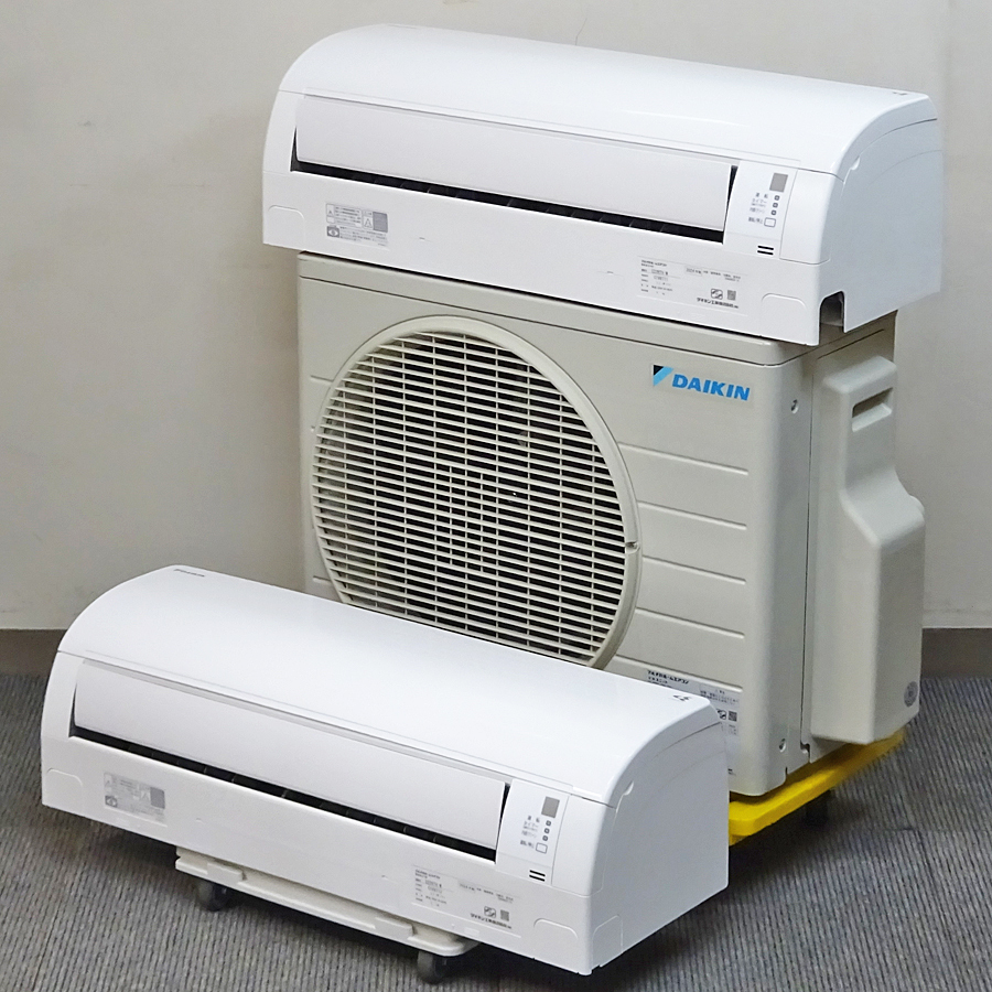 ダイキン 【C22RTV-W 2台 + MP403AV】PAC-403AV マルチエアコン 6畳用+6畳用 ストリーマ空気清浄 内部クリーン 単相200V 室外電源 2024年製