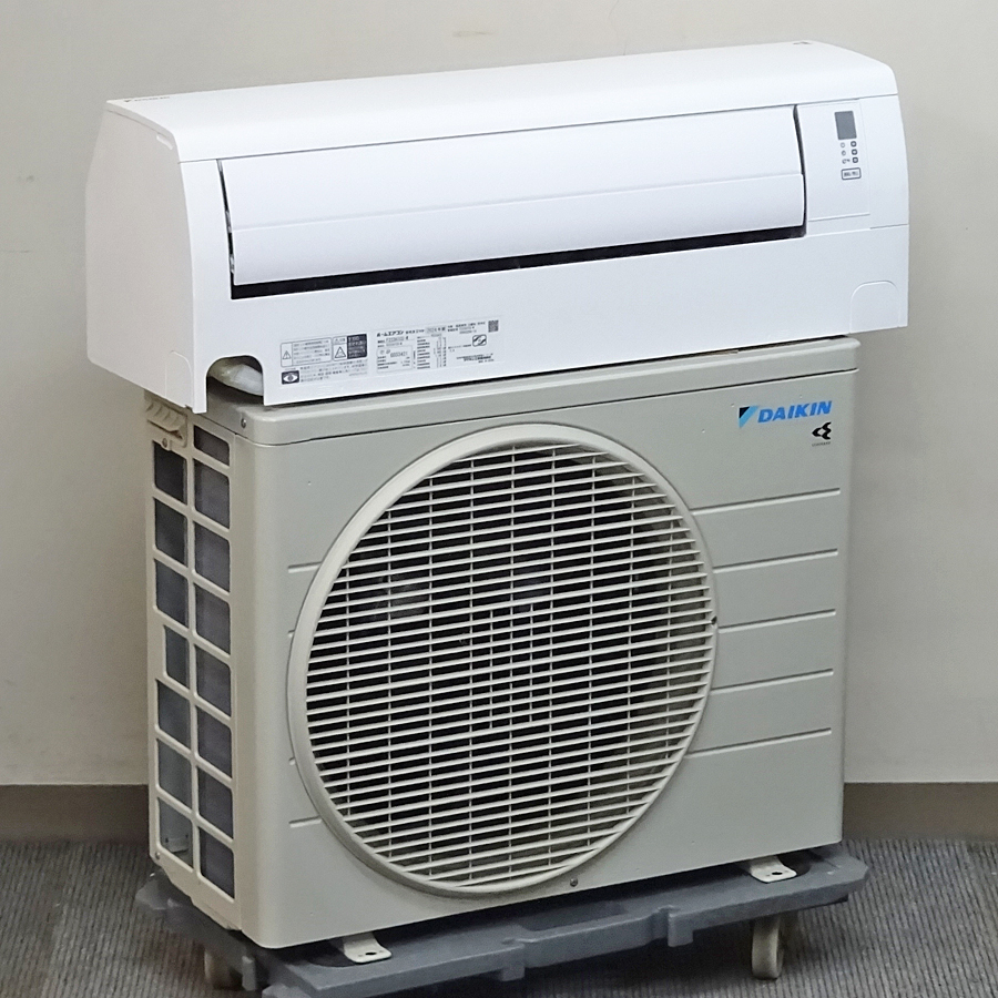 DAIKIN【S223ATCS-W】ダイキン ストリーマ空気清浄 フィルター自動お掃除 水内部クリーン ルームエアコン おもに6畳用 2024年製 中