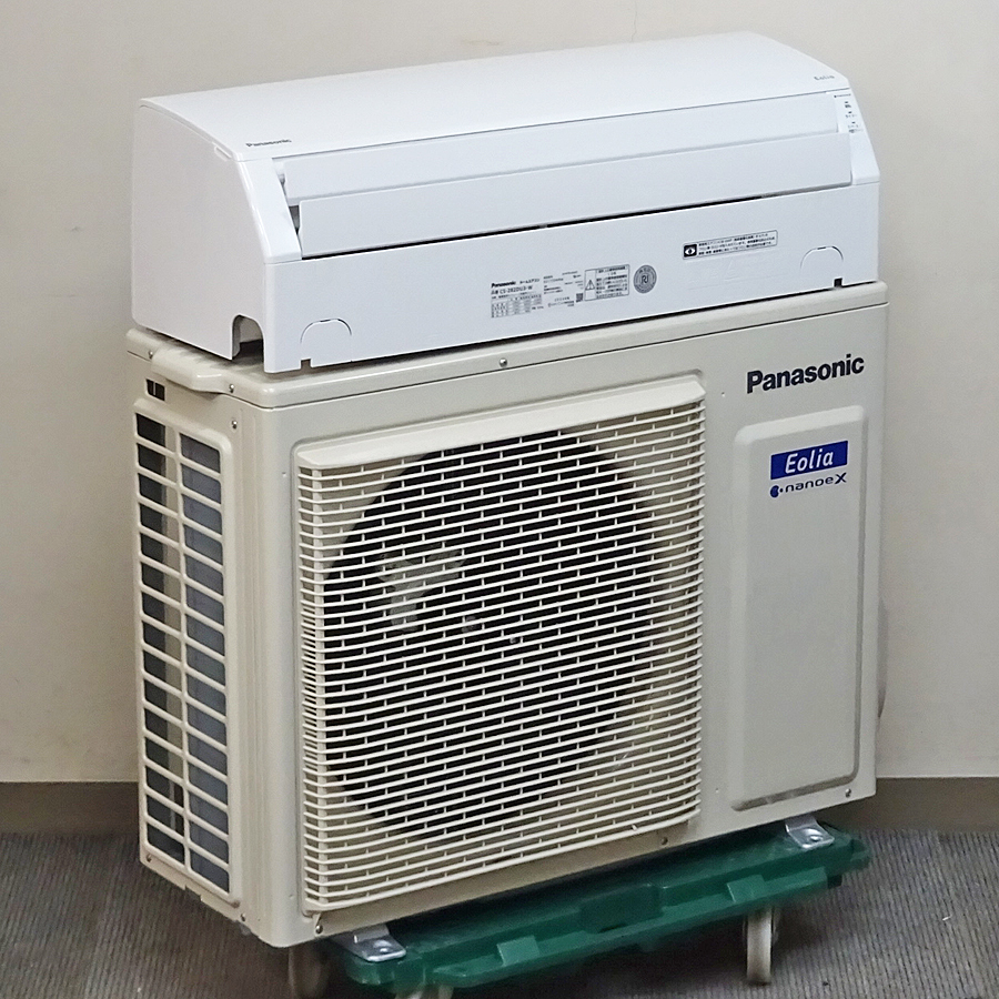 Panasonic【CS-282DU3-W】パナソニック Eolia エオリア ナノイーX搭載 ルームエアコン おもに10畳用 室外電源 三相200V 2024年製