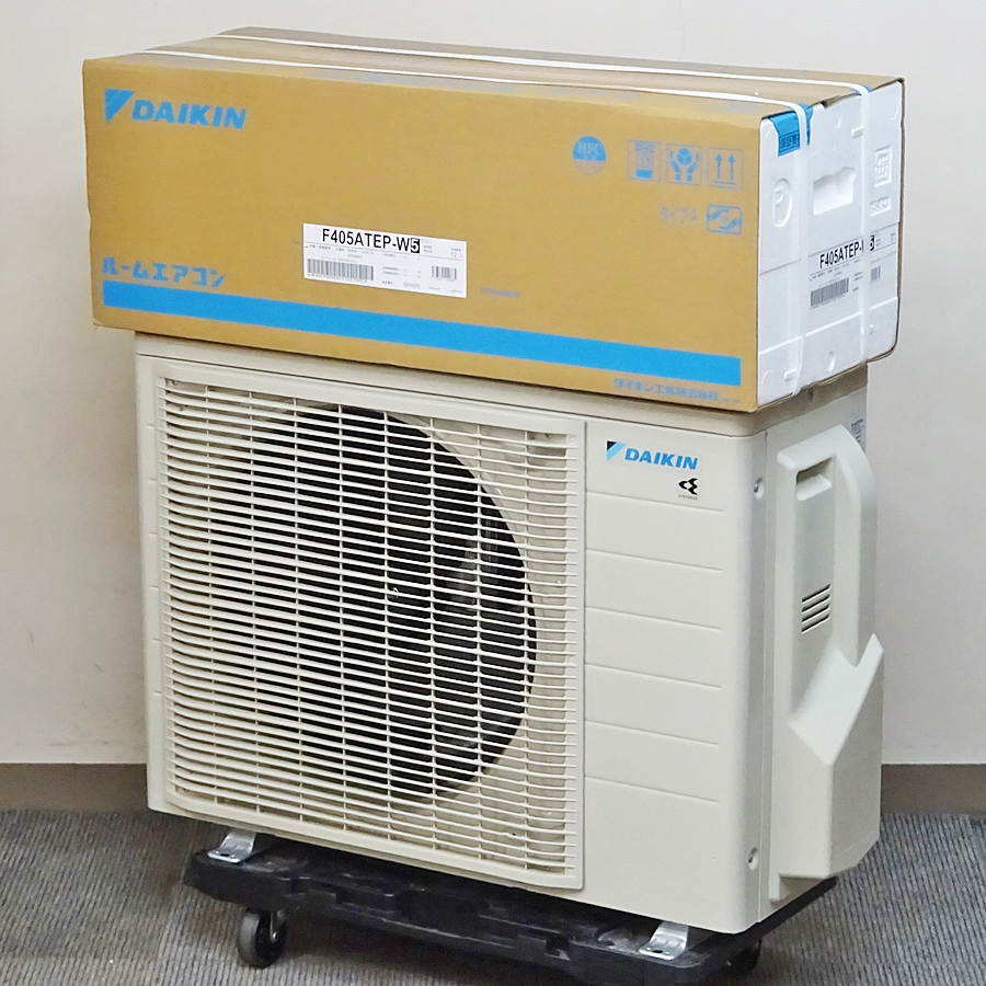 DAIKIN【S405ATEP-W】ダイキン ルームエアコン 4.0kW おもに14畳用 単相200V 2025年モデル 未使用品
