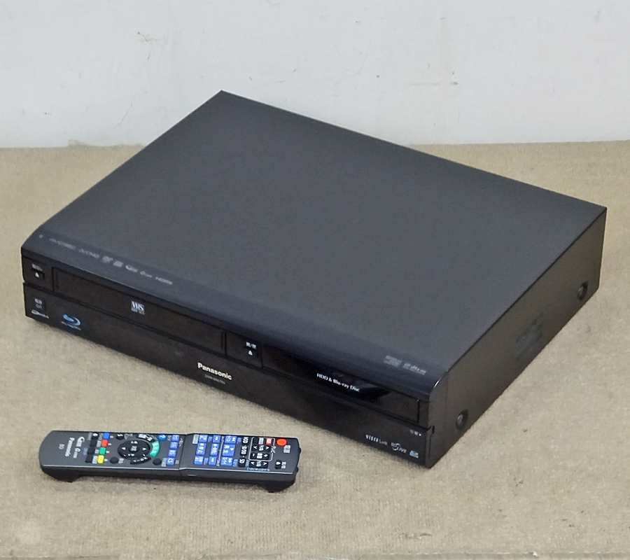 Panasonic DIGA【DMR-BR670V】パナソニック ディーガ ブルーレイディスクレコーダー VHSビデオ一体型 2011年製 中古品