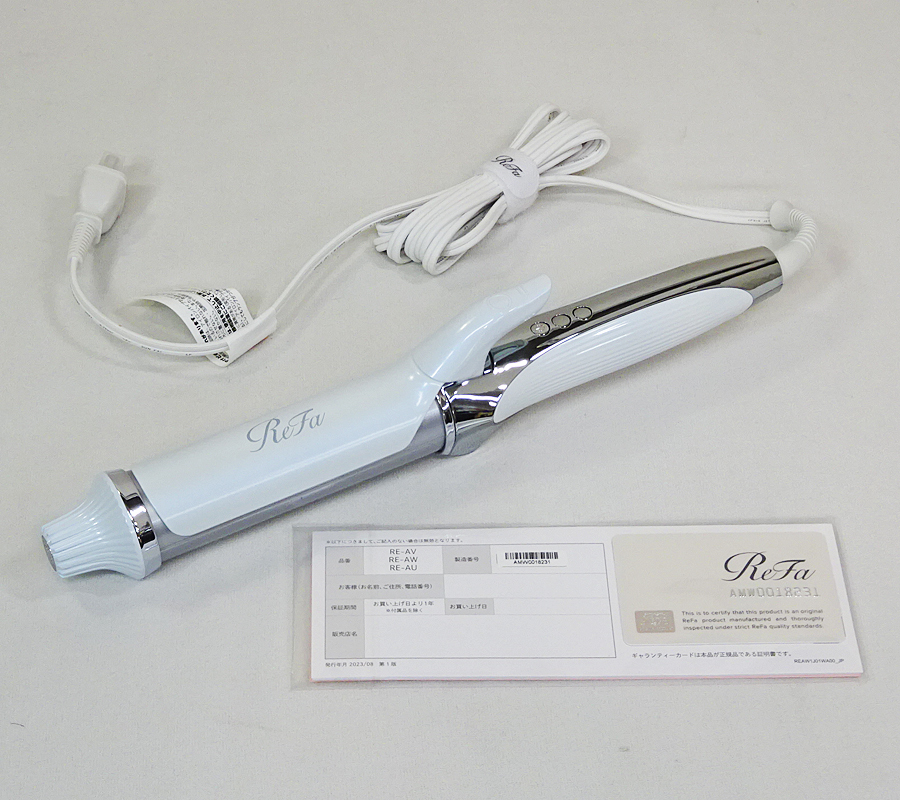 ReFa【RE-AV-02A】リファ カールアイロン プロ 38mm ヘアアイロン 2023