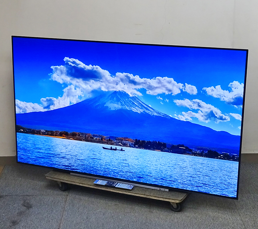 TOSHIBA【65X930】東芝 REGZA レグザ 65V型 4K有機ELテレビ 2020年製 HDD付 中古品