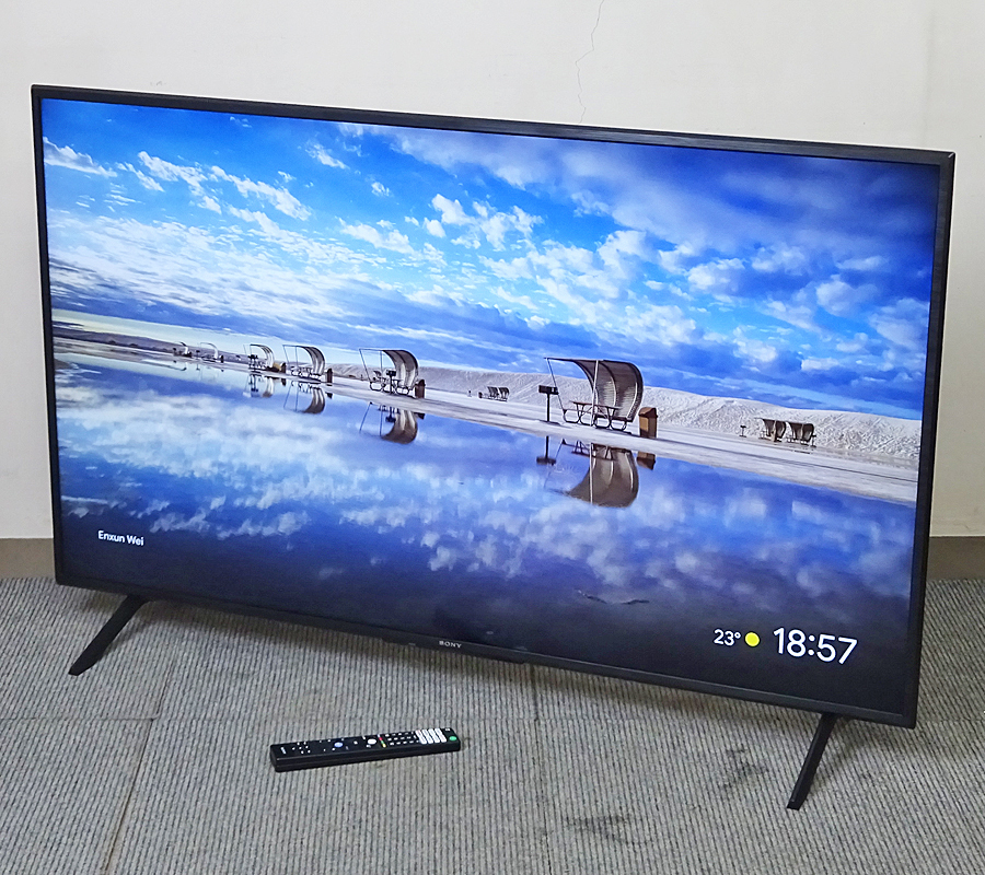 SONY【KJ-55X75WL】ソニー BRAVIA ブラビア GoogleTV搭載 55V型 4K 液晶テレビ 2024年製 中古品