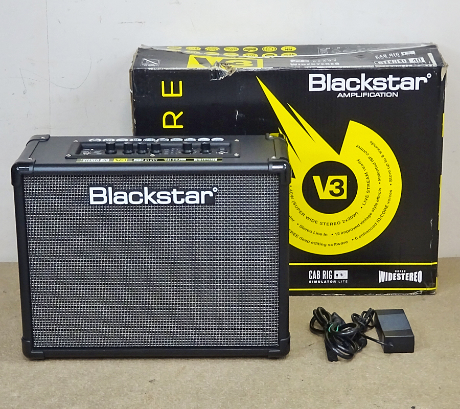 Blackstar【ID：CORE V3 STEREO 40】ブラックスター コンボアンプ 40W ギターアンプ 中古品