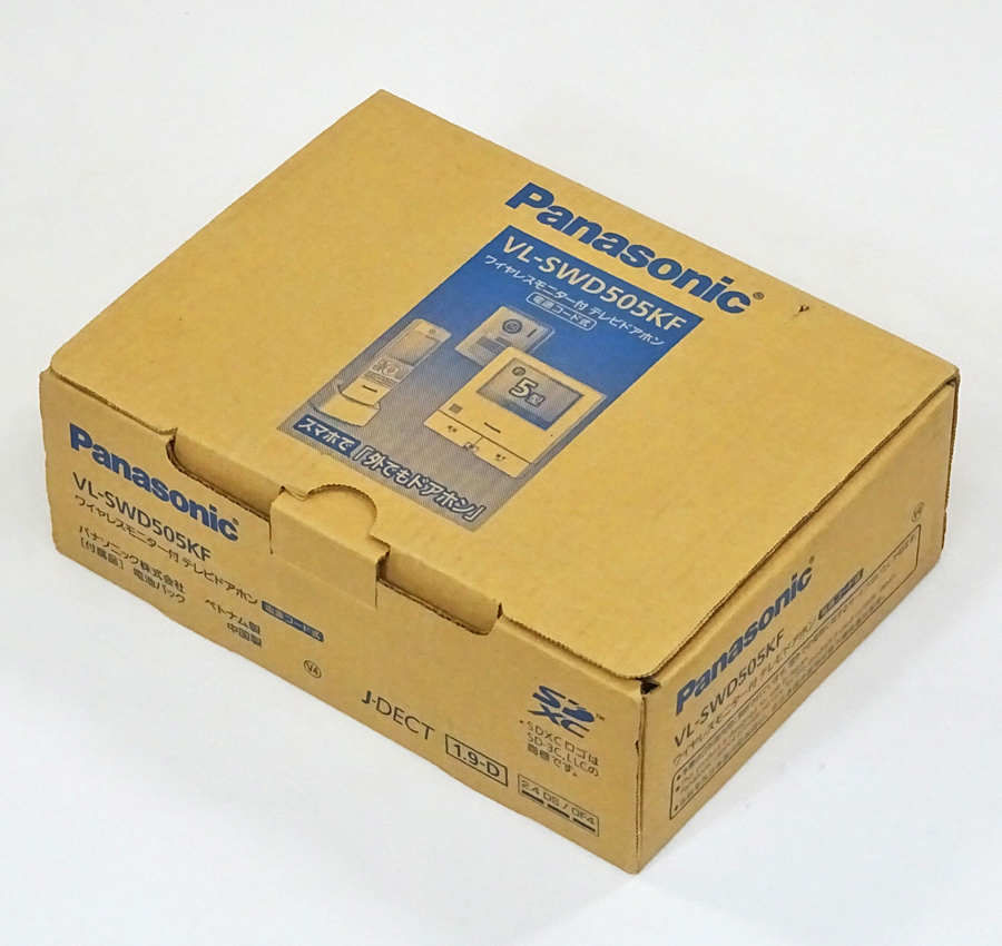 Panasonic【VL-SWD505KF】パナソニック ワイヤレスモニター付 テレビドアホン スマホで「外でもドアホン」