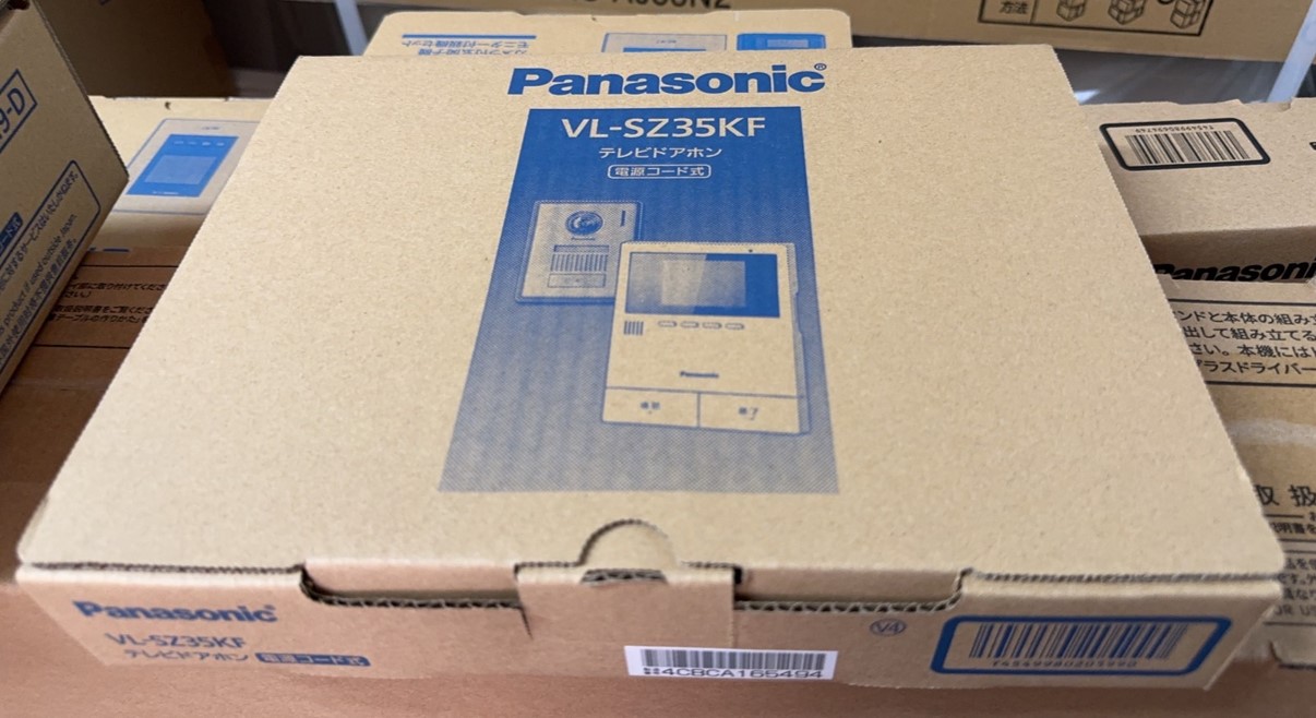 Panasonic【VL-SZ35KF】パナソニック　テレビドアホン　電源コード式　2019年製