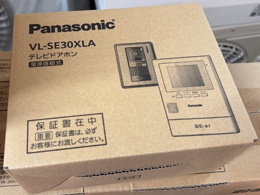 Panasonic【VL-SE30XLA】パナソニック　テレビドアホン　電源直結式　2022年製