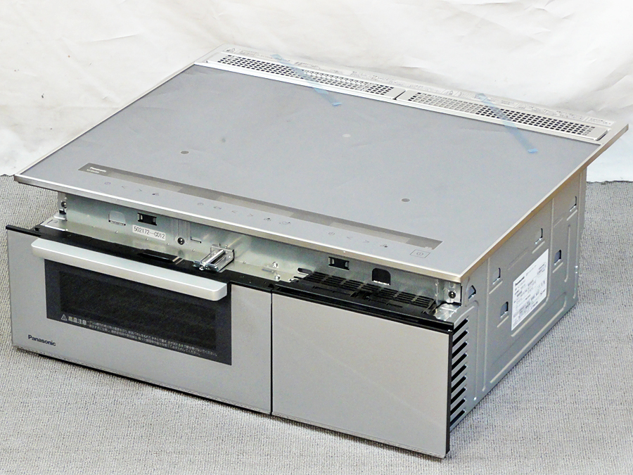 Panasonic【KZ-BN36S】ビルトイン IHクッキングヒーター 3口 幅60cm IH&遠赤 Wフラット ラクッキングリル 単相200V 2025年製 未使用品