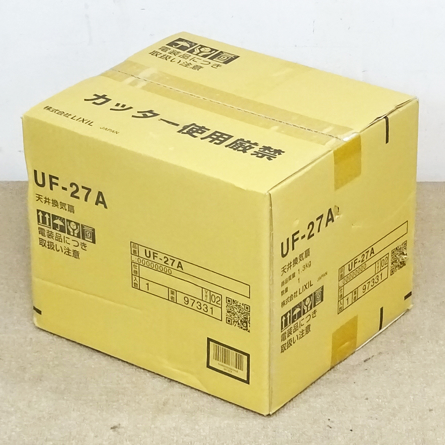LIXIL・INAX【UF-27A】リクシル・イナックス 天井換気扇 未開封品