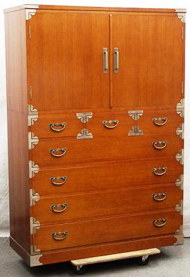 加茂桐箪笥 総桐箪笥 漆塗り 和タンス 衣装箪笥 桐たんす 桐タンス 和家具