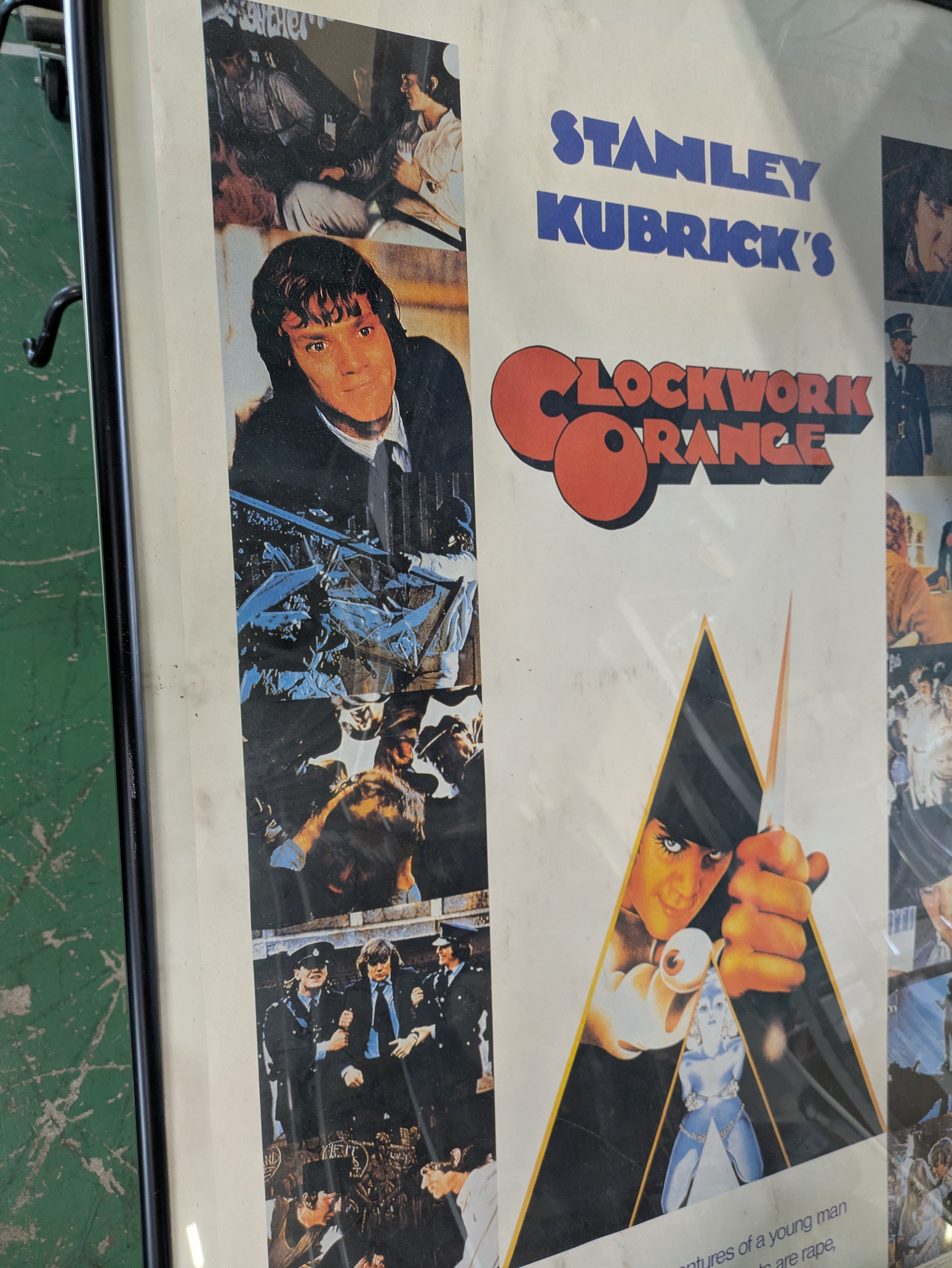 STANLEY KUBRICK'S　時計じかけのオレンジ　ポスター