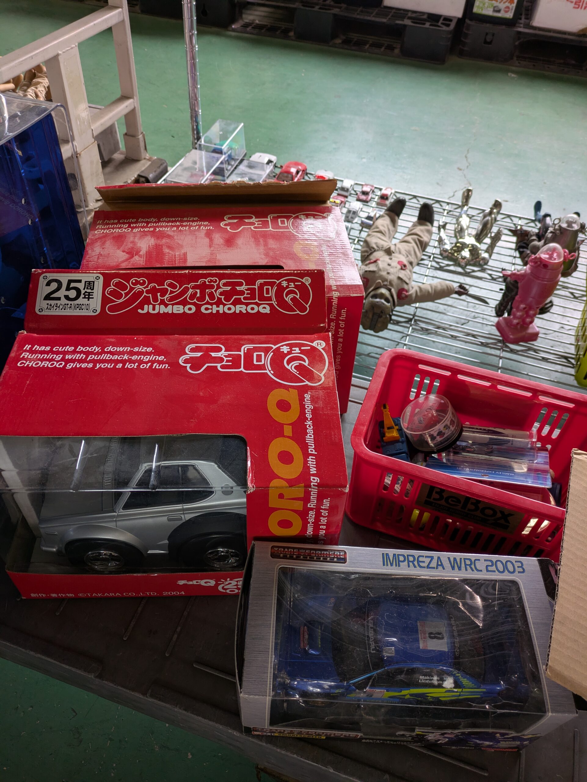 玩具　車　ジャンボチョロＱ　IMPREZA WRC 2003　ミニカーなど