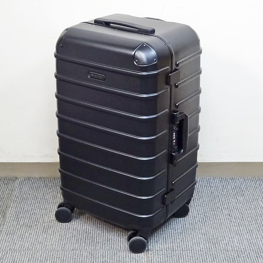 SOLGAARD【Trunk Closet 91L】ソルガード 時短スーツケース ブラック 中古品
