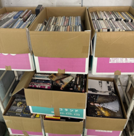 CD・DVD　７箱