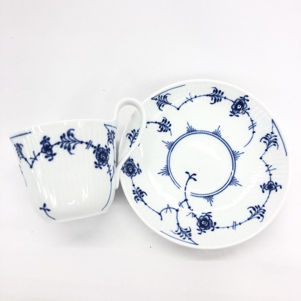 ロイヤルコペンハーゲン/カップ&ソーサー/ハイハンドル/箱なし